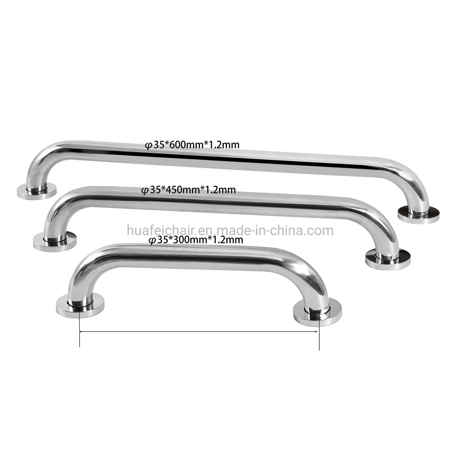 Аксессуары для ванной комнаты, поручни из нержавеющей стали, поручни