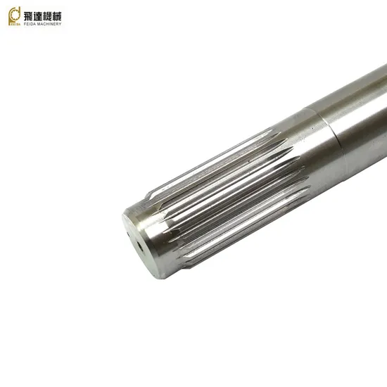 Завод по снабжению шлицевым валом электродвигателя из нержавеющей стали для морского гидравлического лопастного двигателя